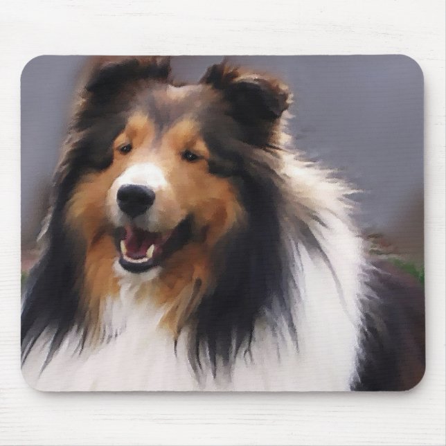 Shetland Sheepdog Sheltie Gifts Musmatta (Framsidan)