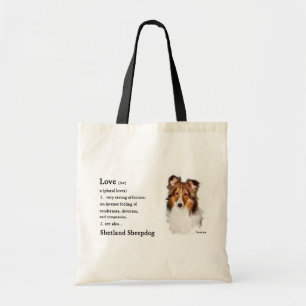 Shetland Sheepdog Sheltie Gifts Tygkasse
