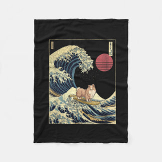 Shetland Sheepdog Sheltie Japanese Kanagawa Wave F Fleecefilt