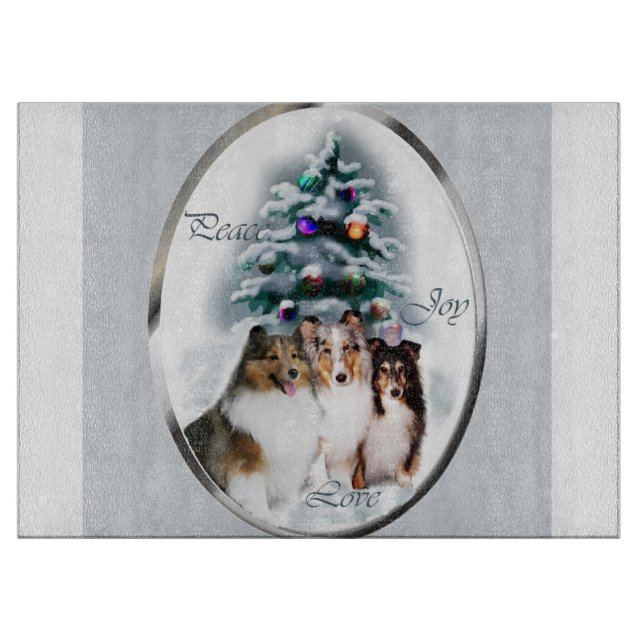 Shetland Sheepdog Sheltie jul (Framsidan)