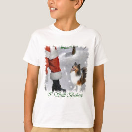 Shetland Sheepdog Sheltie julklappar Tee Shirt