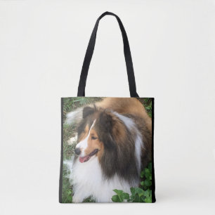 Shetland Sheepdog, Sheltie knarkare Totebag Tygkasse
