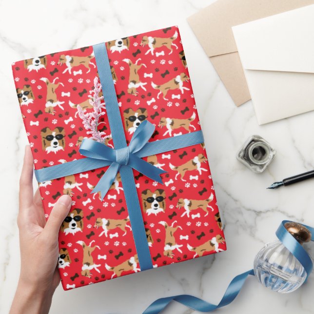 Shetland Sheepdog Shelties Red Presentpapper (Gifting)