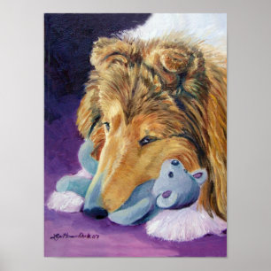 Shetland Sheepdog Skriv ut Poster