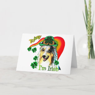 Shetland Sheepdog St Patricks Kort