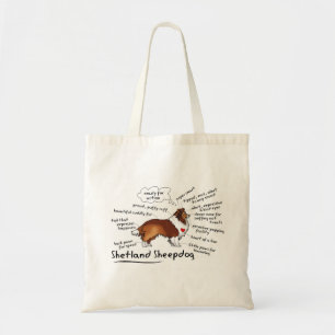 Shetland Sheepdog tock Tygkasse
