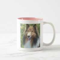 Shetland Sheepdog Two-Tone COFFEE MUGG