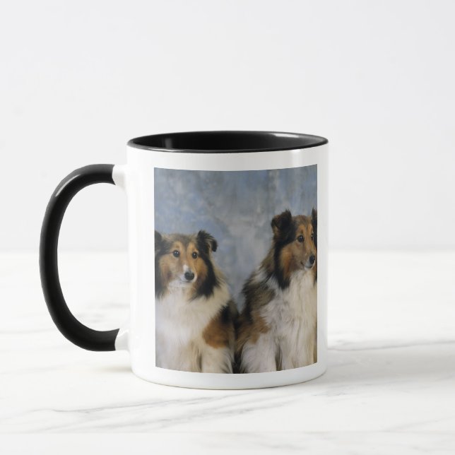 Shetland Sheepdogs Mugg (Vänster)