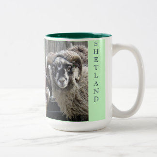 SHETLAND TUPS KAFFE, KAKAOMUGG Två-Tonad MUGG