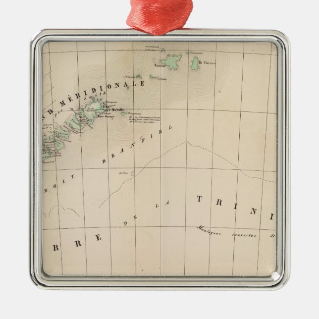 Shetlandsöarna 43 julgransprydnad metall (Framsidan)