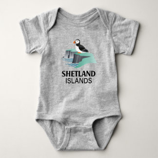 Shetlandsöarna Skottland Storbritannien T Shirt