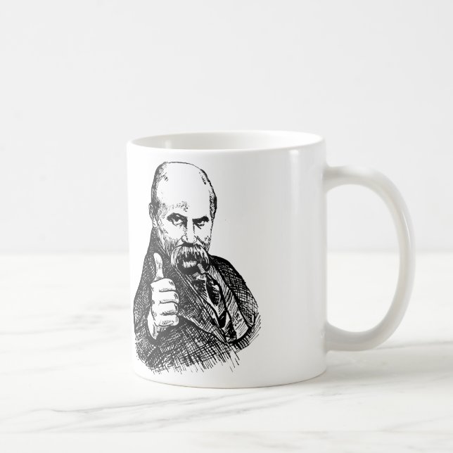 Shevchenko gillar euromaidan kaffemugg (Höger)