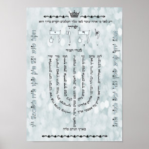 Shevitti med affischen för Psalm 67 Poster