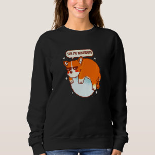 Shh jag är Incorgnito Corgi Hund Incognito Husdjur T Shirt