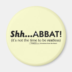 Shh..kabbat! Magnet