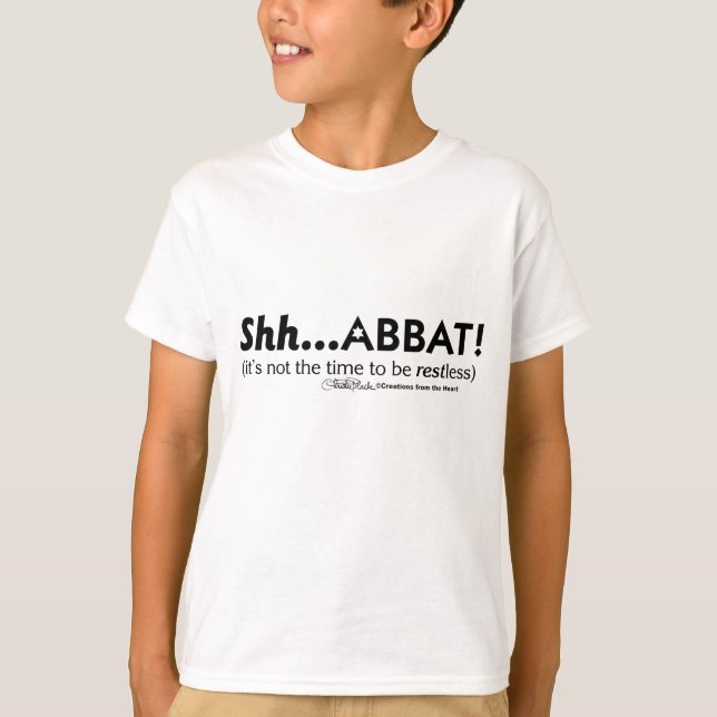 Shh..kabbat! T-shirt (Framsida)