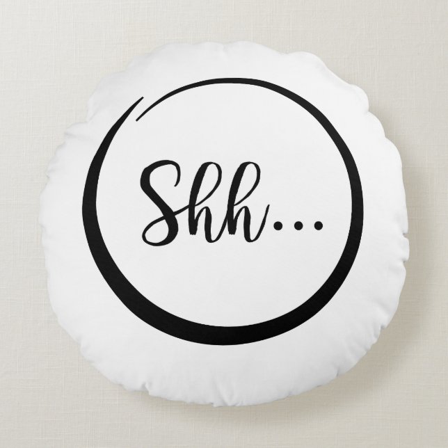 Shh… kudde (Framsidan)
