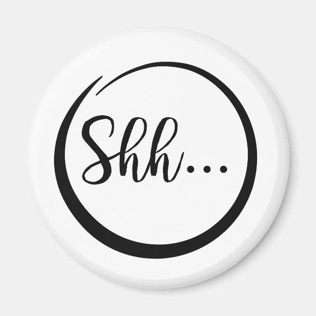 Shh.. Magnet (Framsidan)