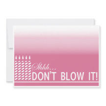 Shh överrrakningfödelsedagsfest inbjudan