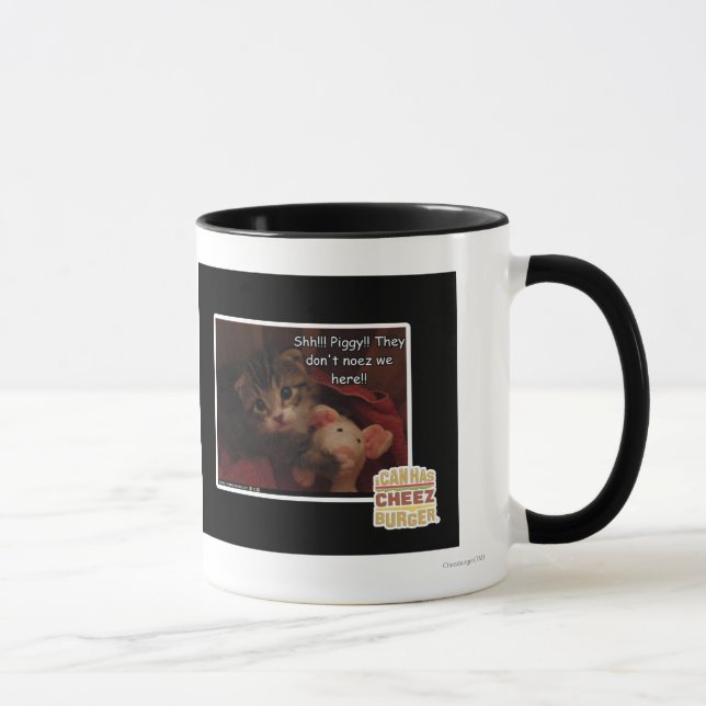 Shh!!! Piggy!! Mugg (Höger)