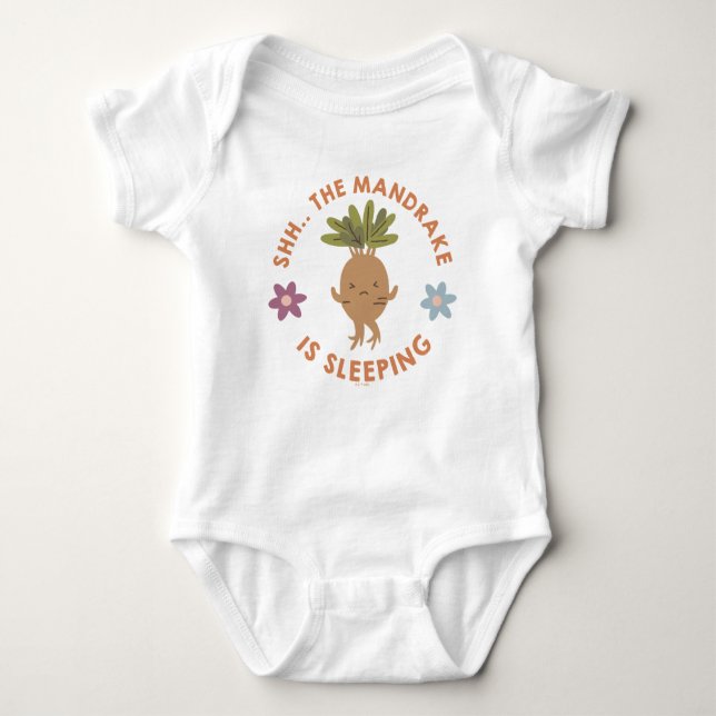 Shh.. The Mandrake Is Sleeping T Shirt (Framsida)