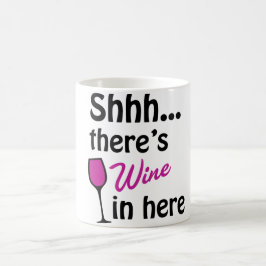 Shhh…, Det finns vin i här rånar Kaffemugg
