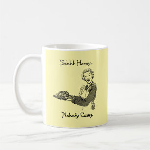 Shhh Honh Ingen Cares Kaffemugg