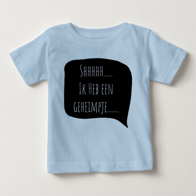 shhh...Ik heb een geheimpje..grote broer T Shirt (Framsida)
