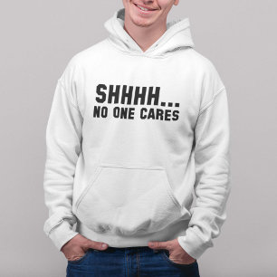 Shhh.. Ingen bil Sweatshirt