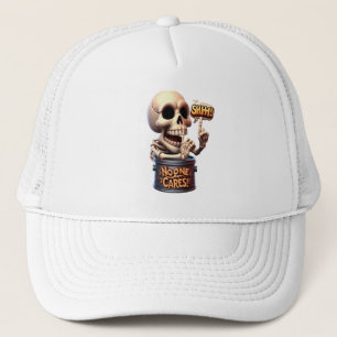 SHHH.. Ingen Cares Skeleton Barrel Guardian Keps