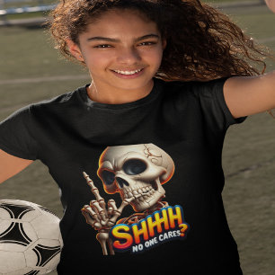 SHHH.. Ingen tar emot ett ledmeddelande T Shirt