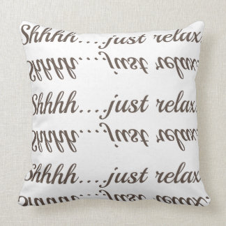 Shhh….,koppla av precis! kudde