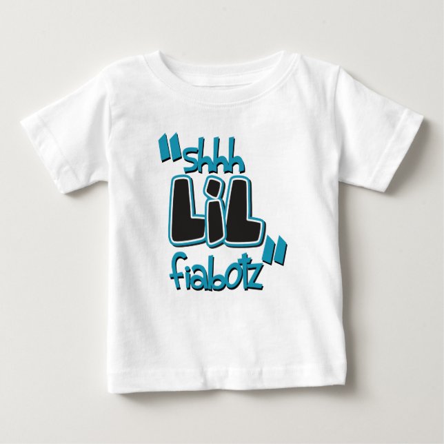 Shhh LIL Fiabotz Tee Shirt (Framsida)