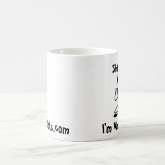 Shhh. Meditera muggen Kaffemugg