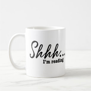 Shhh… modern I-förmiddagläsning - Kaffemugg