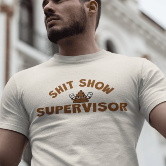 Shhh Show Supervisor Funny T-Shirt (Skapare uppladdad)