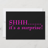 Shhh Surprise Sjuttionde Födelsedagsfesten