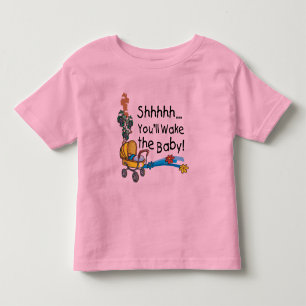 Shhh Wake Baby Tee
