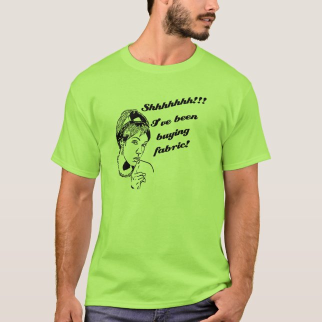 Shhhh…., Jag har varit köpandetyg! Tee (Framsida)