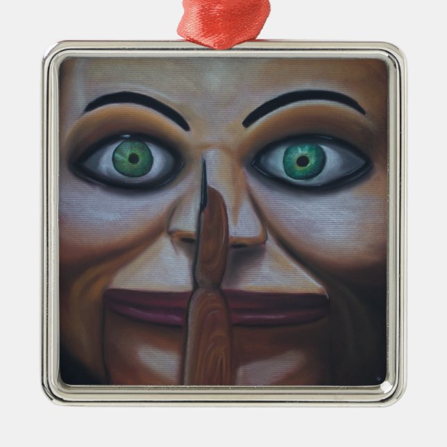 Shhhhh Julgransprydnad Metall (Framsidan)