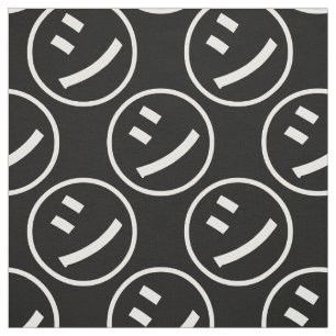 ㋛ Shi Kana Katakana Smiling Emoji / Emoticon Tyg