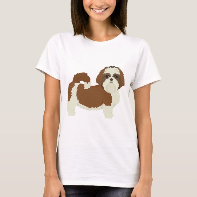 Shi Tzu T Shirt (Framsida)