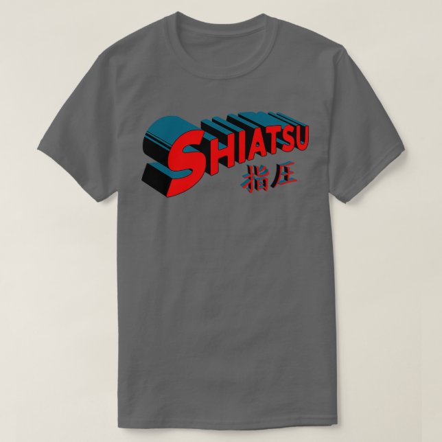 Shiatsu är min supermakt t shirt (Design framsida)
