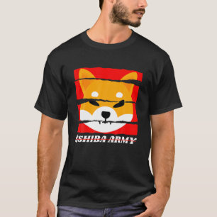 $SHIB ARMY to Måne Shiba Inu Coin Cryptocurren T Shirt