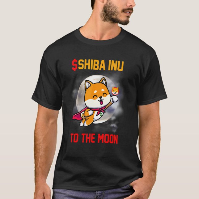 Shib köper in Shib i Måne-valutan M T Shirt (Framsida)