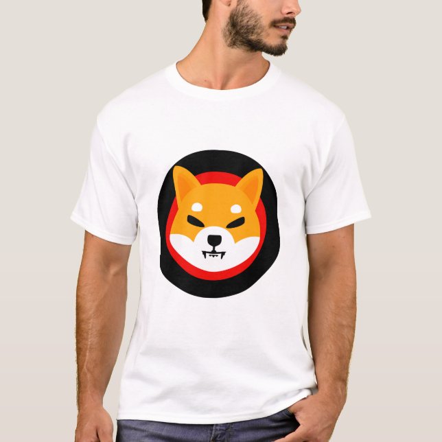 SHIB Shiba Inu T-Shirt (Framsida)
