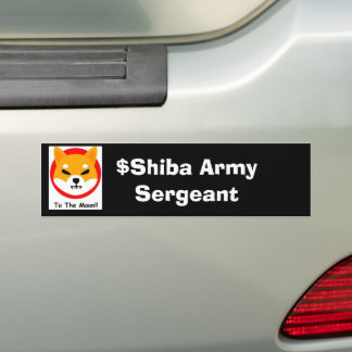 SHIBA ARMY: sergeant Bildekal