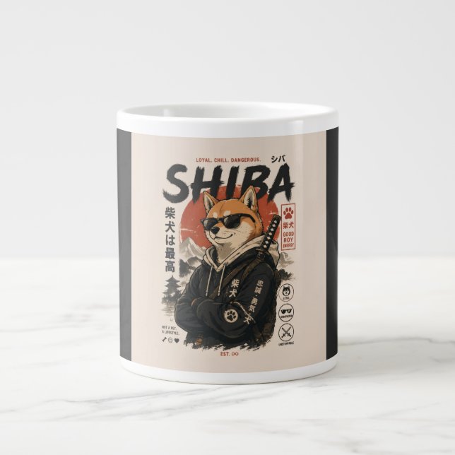 SHIBA BESKYDDAREN JUMBO MUGG (Framsidan)