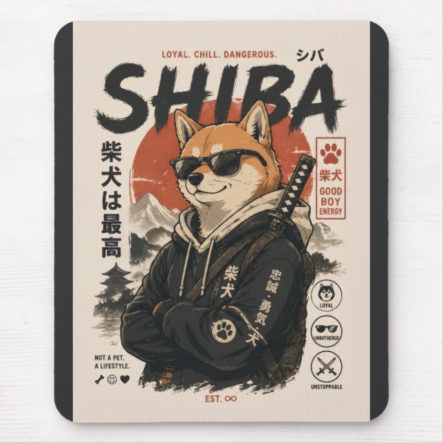 SHIBA BESKYDDAREN MUSMATTA (Framsidan)