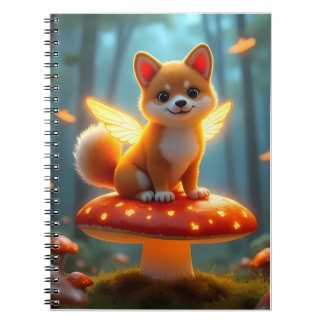 Shiba fairy äventyr anteckningsbok